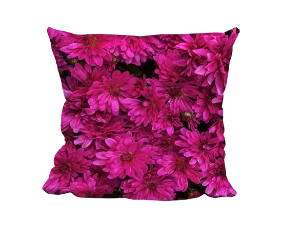 Picture of Magenta Flowers - Cuddle Cushion