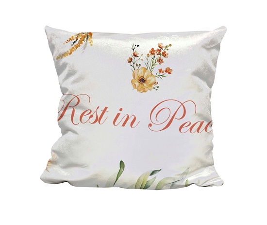 Picture of RIP - Yellow and Red Flower - Cuddle Cushion