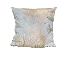Picture of Peacock and Leaf - Gold - Cuddle Cushion