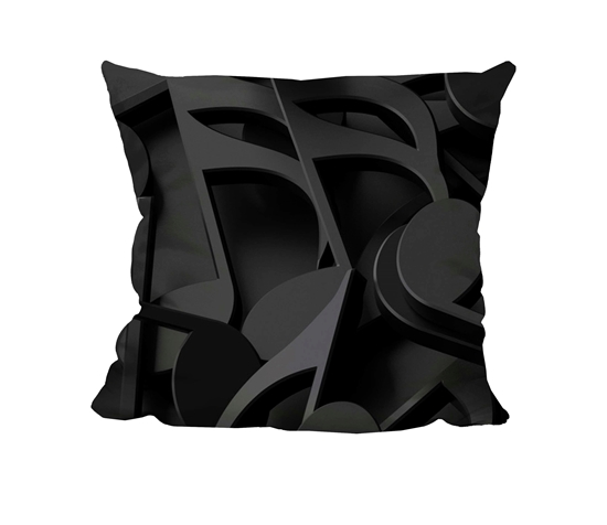 Picture of RIP - Music Notes - Cuddle Cushion