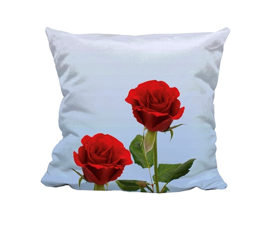 Picture of RIP - Red Rose - Poem - Cuddle Cushion