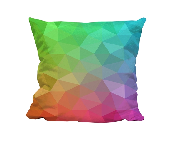 Picture of Pride Geometric Rainbow - Cuddle Cushion