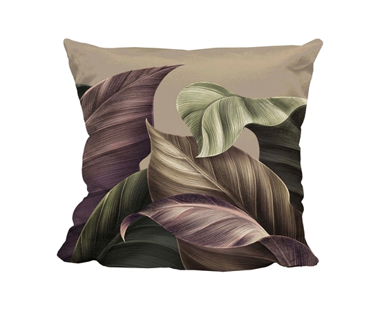 Picture of Pastel Leaf - Cuddle Cushion