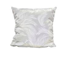Picture of White and Grey Feather - Cuddle Cushion