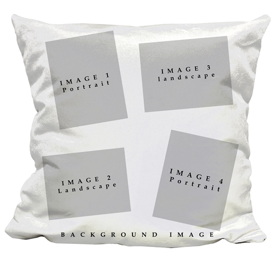 Picture of Bespoke Printed Memory Cushion - Template 3