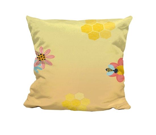 Picture of Bee Pattern Set - Cuddle Cushion