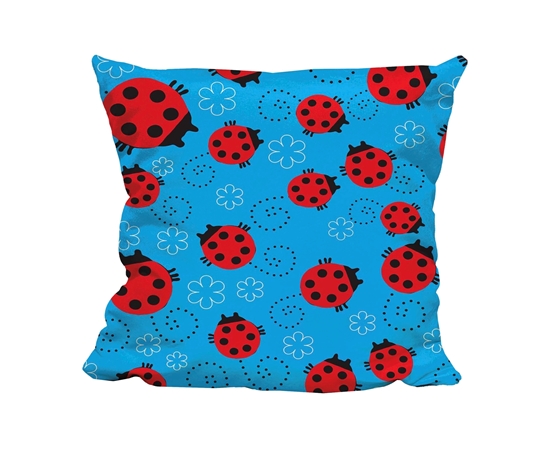 Picture of Lady Bug Pattern Set - Cuddle Cushion