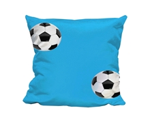 Picture of Football Repeat Pattern - Cuddle Cushion