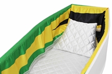Picture of 12" Satin Frill - Jamaican Flag