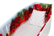 Picture of 12" Satin Frill - Poppy Theme